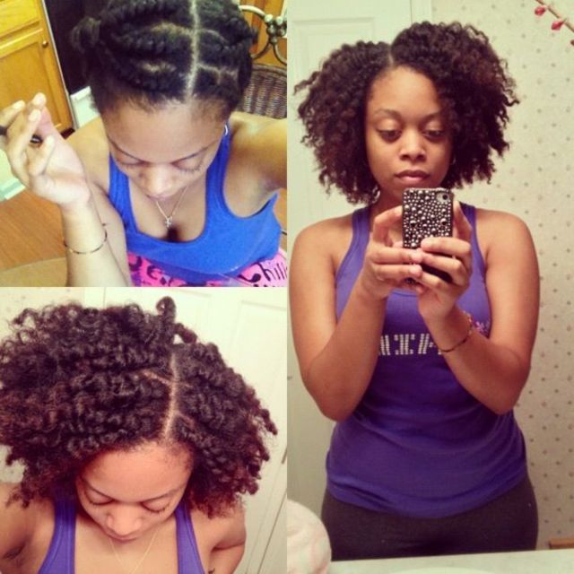 flat-twist-out