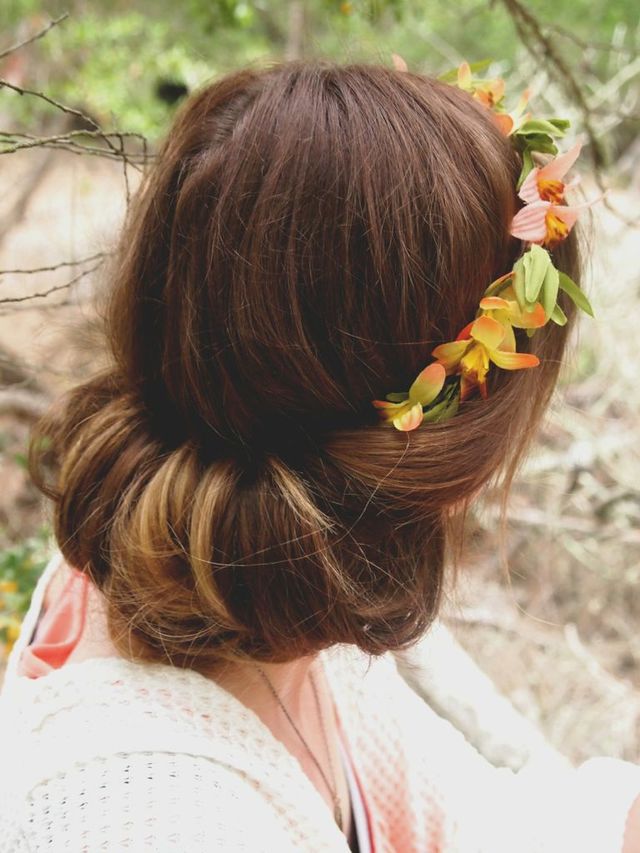flower child updo