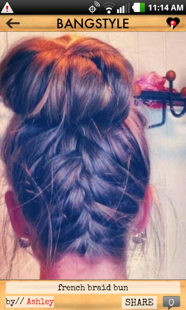 frenchbraid bun