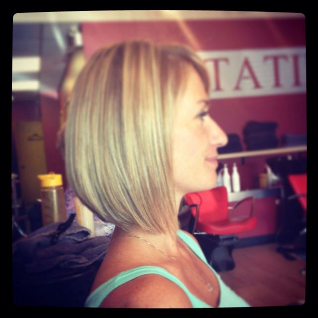 fresh/blonde/bob