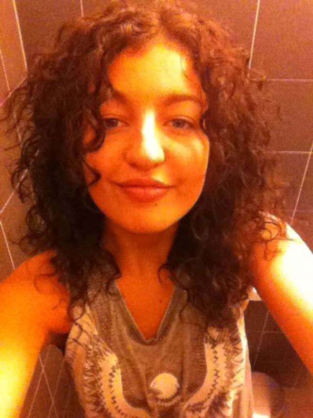 frizzy curls