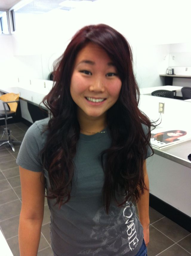 from black to red!! 