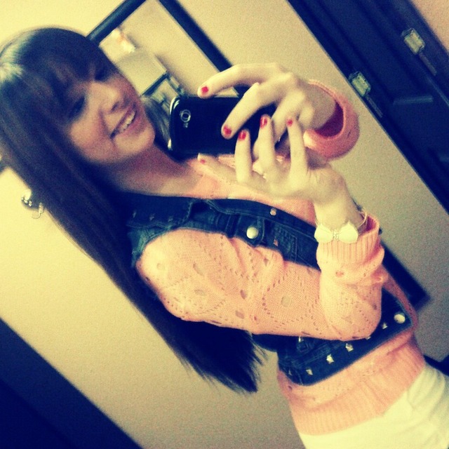front chopped bangs!
