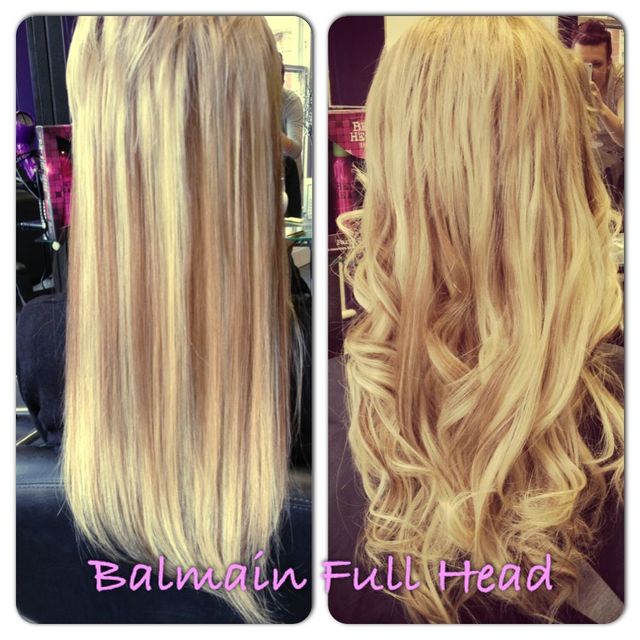 full head of Balmain