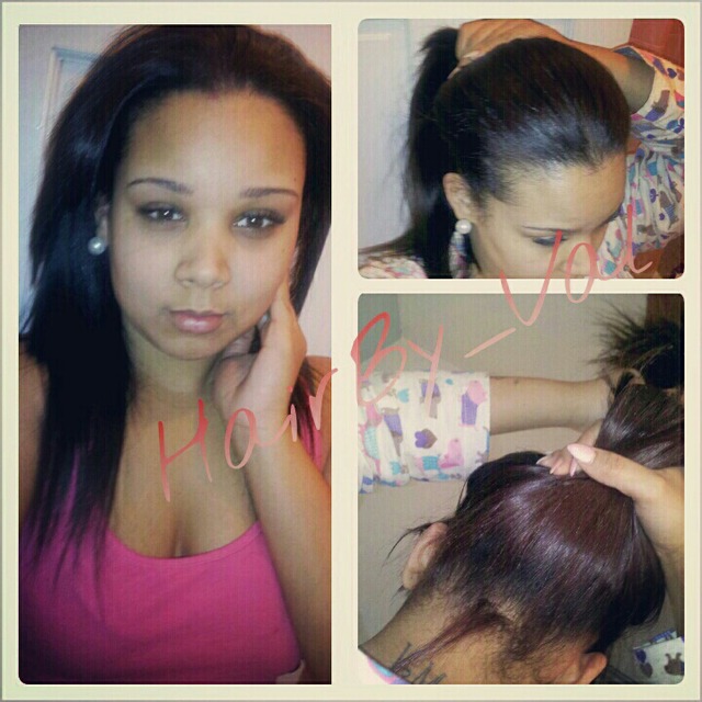full head weave
