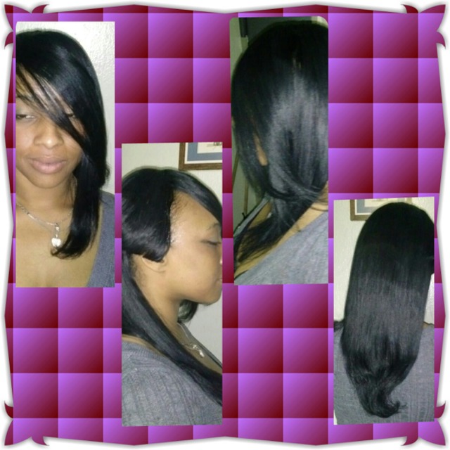 full head weave