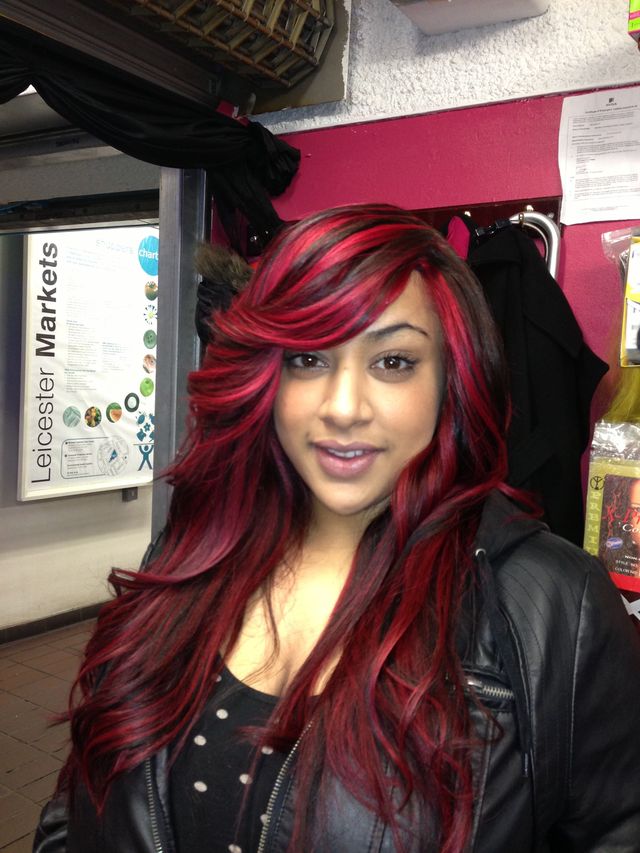 full weave red