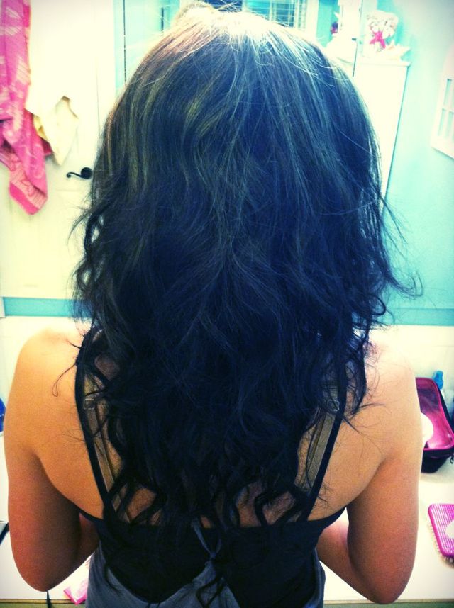 fun curly hair