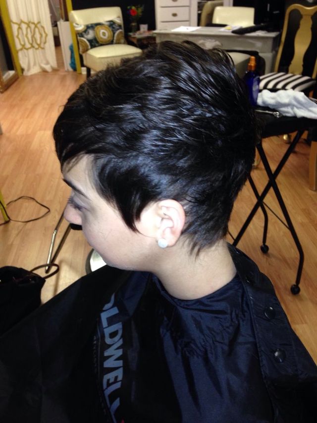 fun pixie cut, Jennifer Lawrence inspired