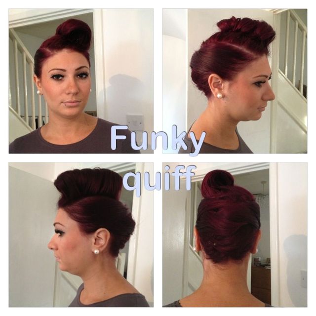 funky quiff
