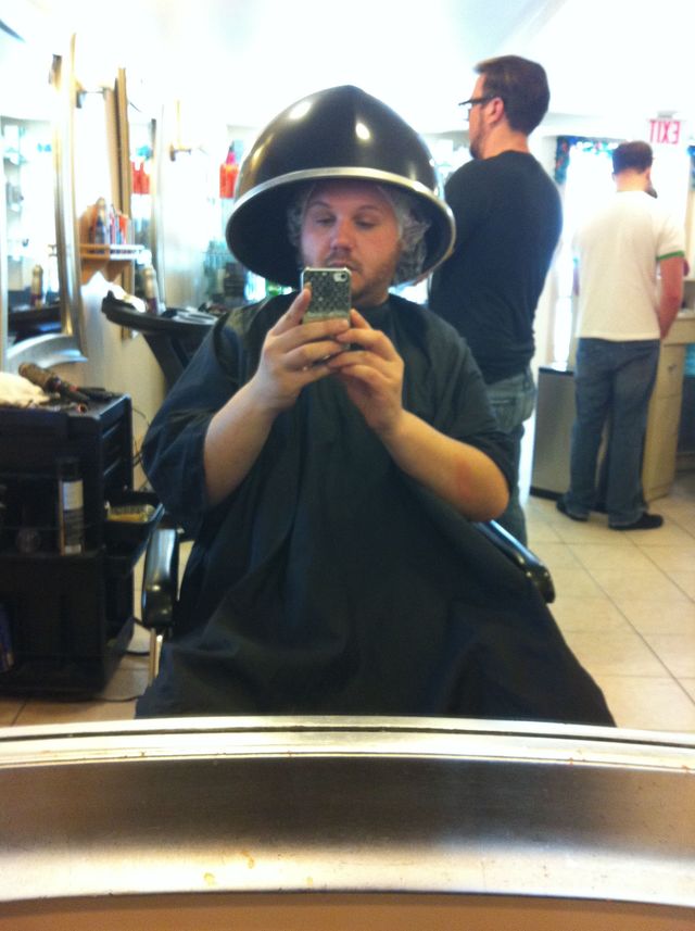 getting my blonde on!!!