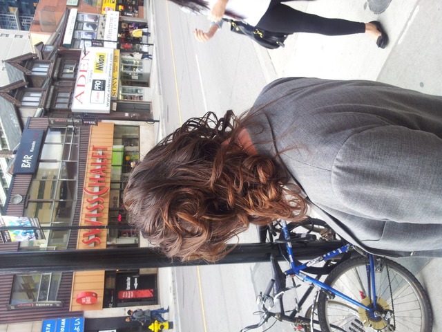 girl on street