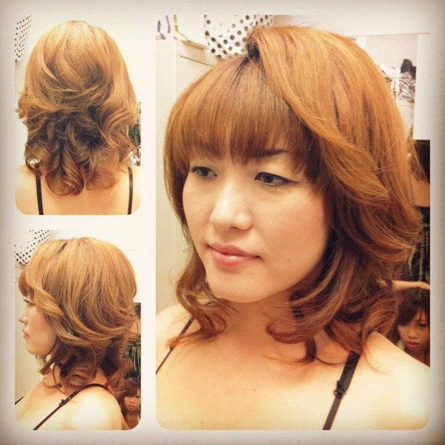glossy curl