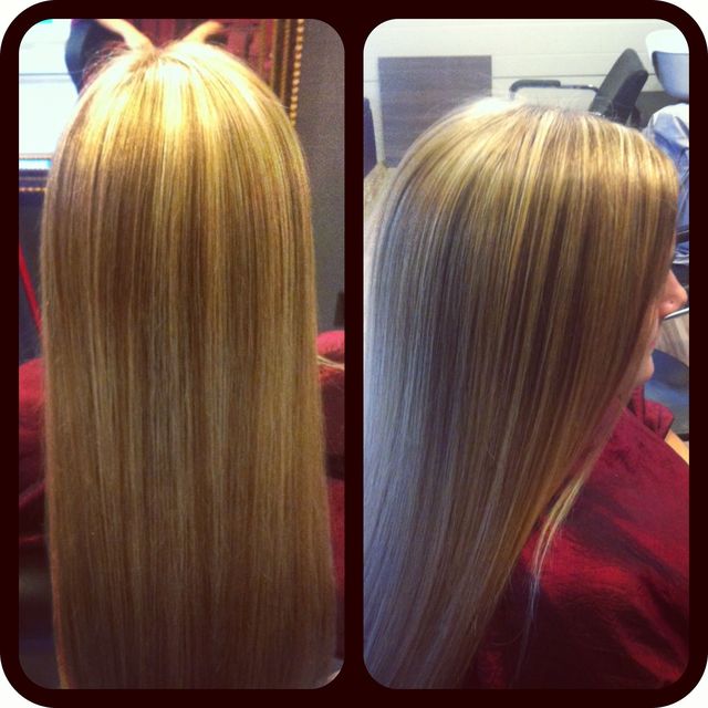 going blonde