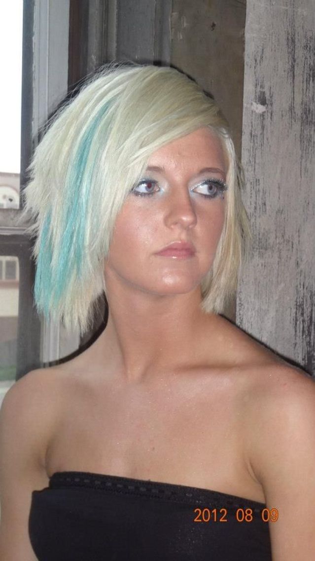 great hair great model