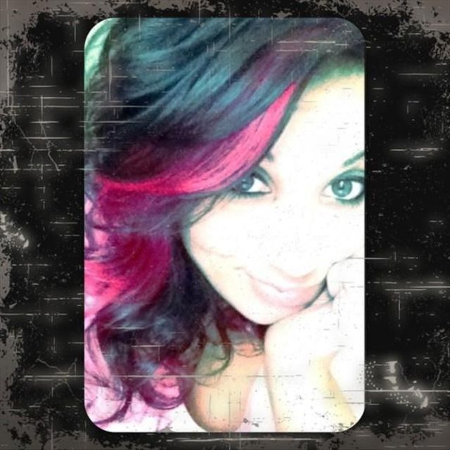 grin with pink 
