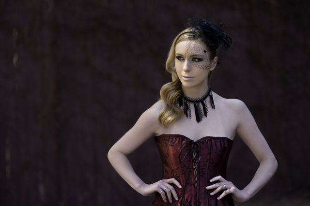 hair and makeup by Kashmir.  Photo by Michael Young.  Model: Sarah Atwood 