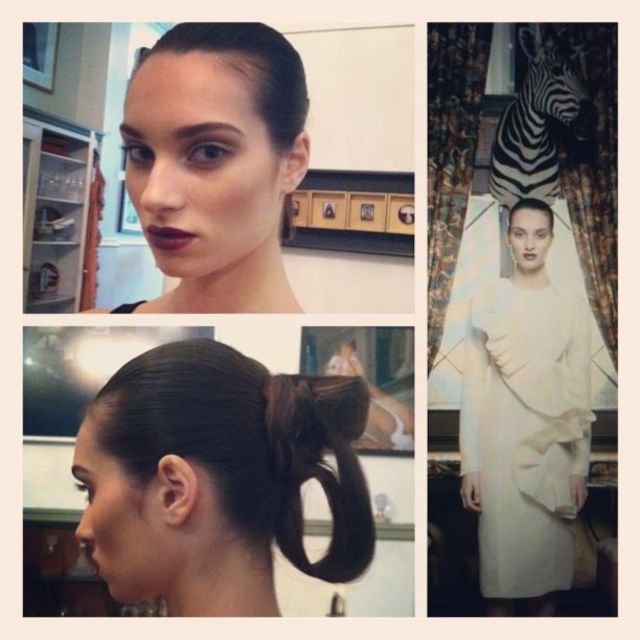 hair and makeup by azra red