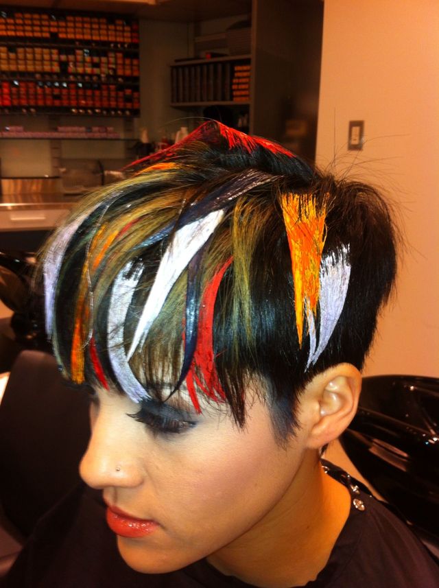 hair painting