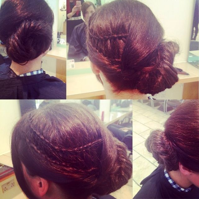 hair up 