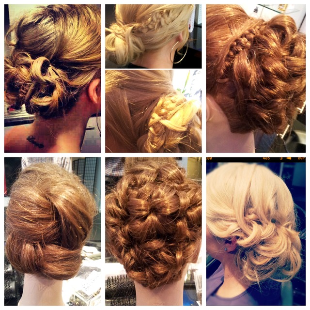 hair ups done by me