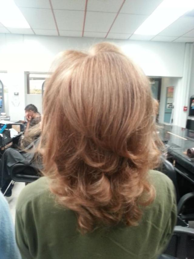 haircolor &amp; blowout