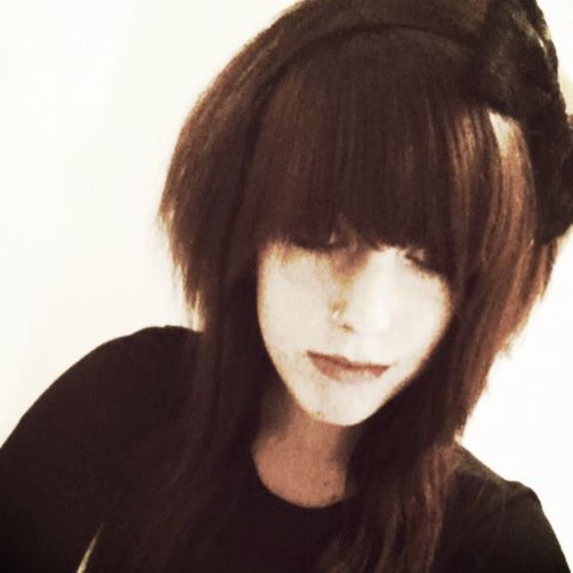 hairs grown a little since last photo, I love teasing it