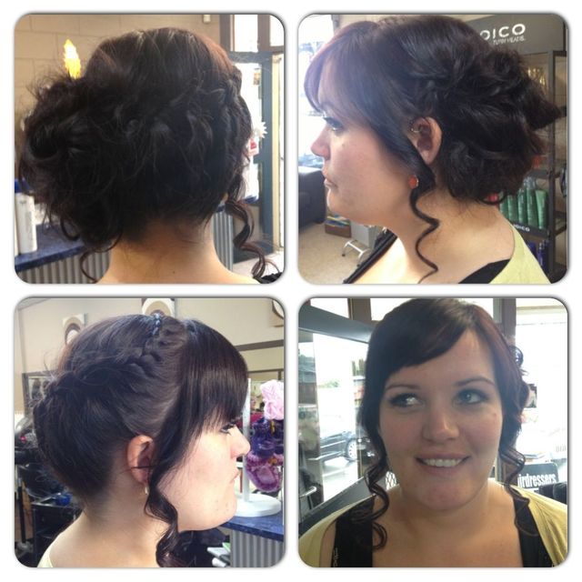 hairup with braid