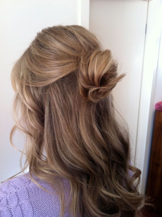 half up do