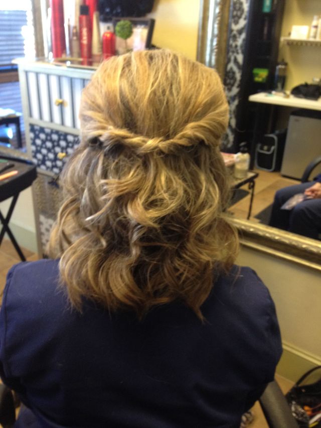 half up fancy do
