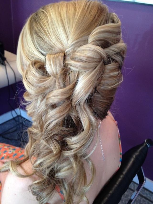 half up half down