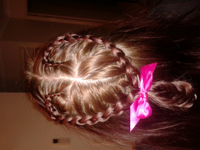 heart lace braid