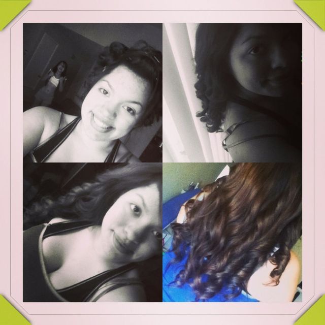 heatless pin up curls