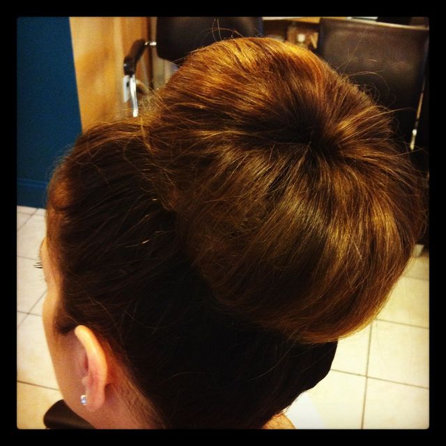 high bun 