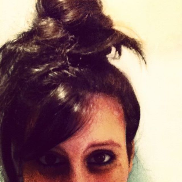 high bun