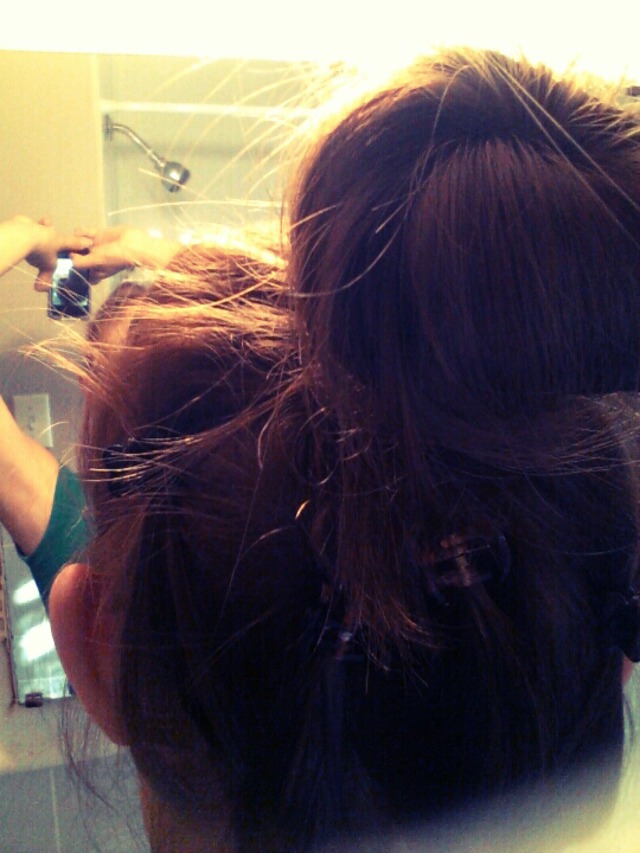 high bun