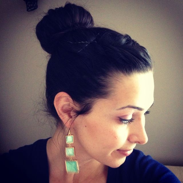 high bun