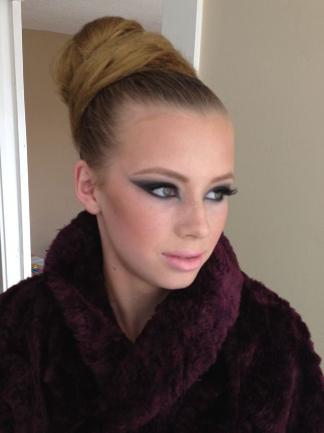 high bun