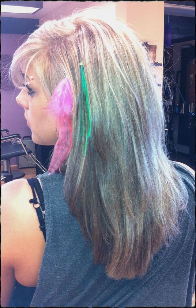 highlight:feather extensions