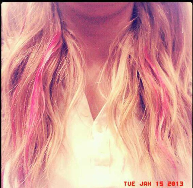 highlights pink