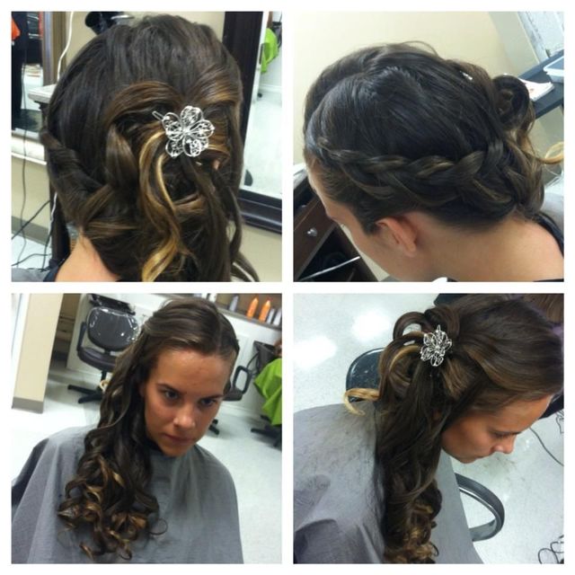 homecoming hair 