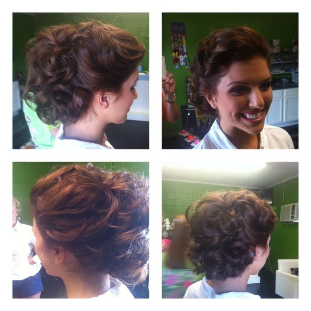 homecoming hair