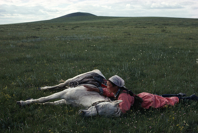 horsetrainingforthemilitiainnermongoliachina1979