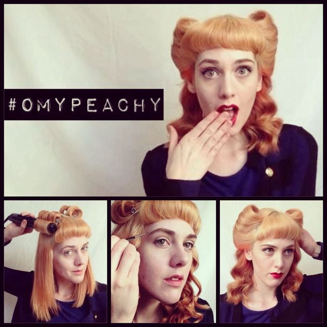 http://www.ourmyyour.com/how-to-vintage-hair--make-up-tutorial.html