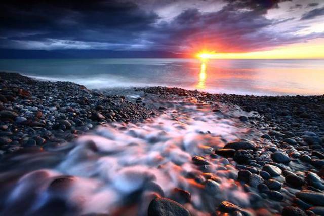 iceland sunset