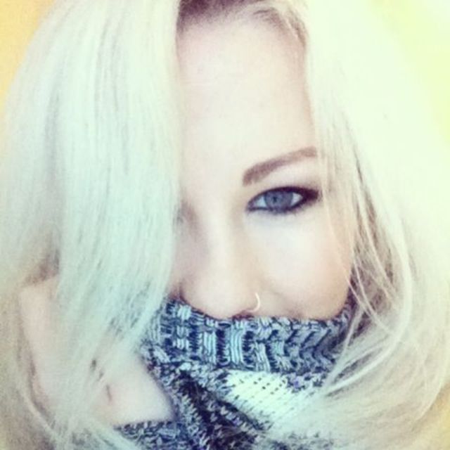icy blonde