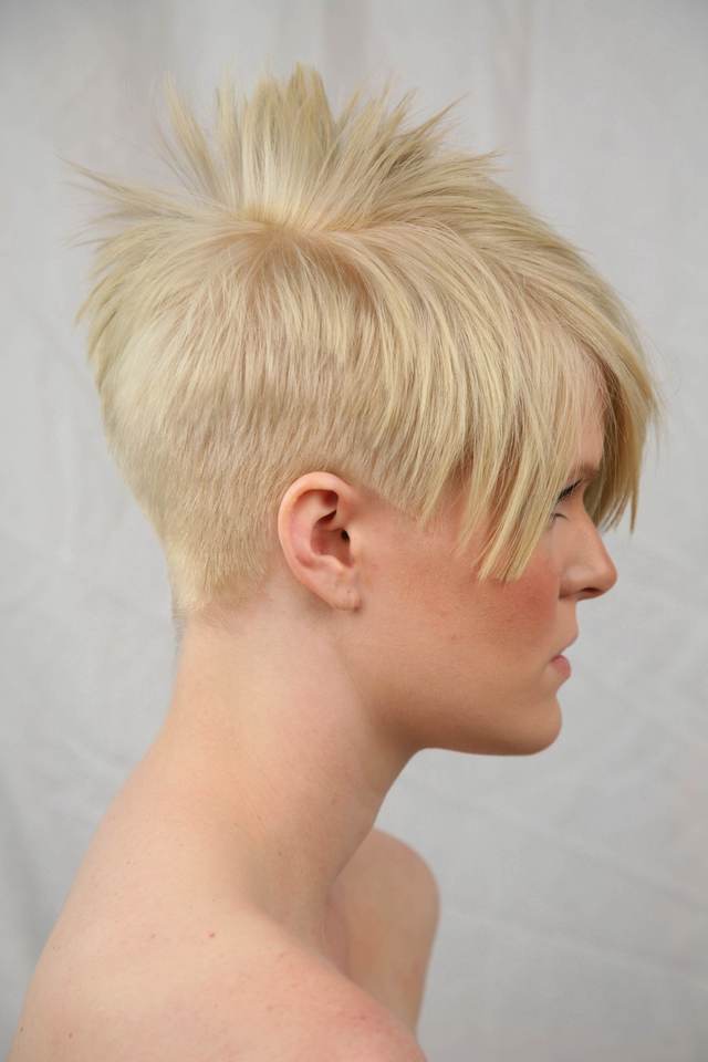 Short Feminine Cut