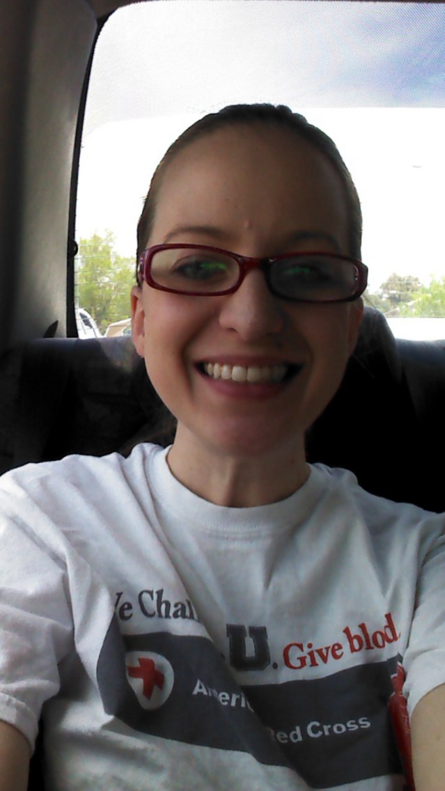 in the car