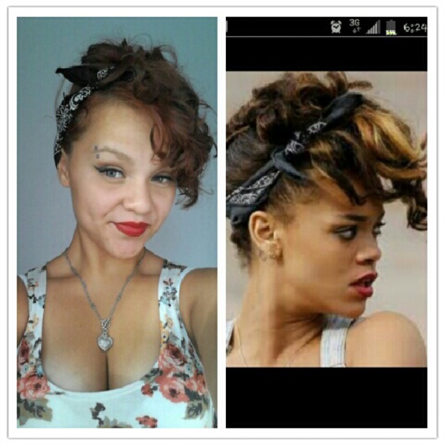 inspired rihanna look
