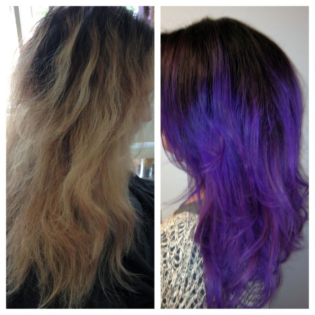 intense purple